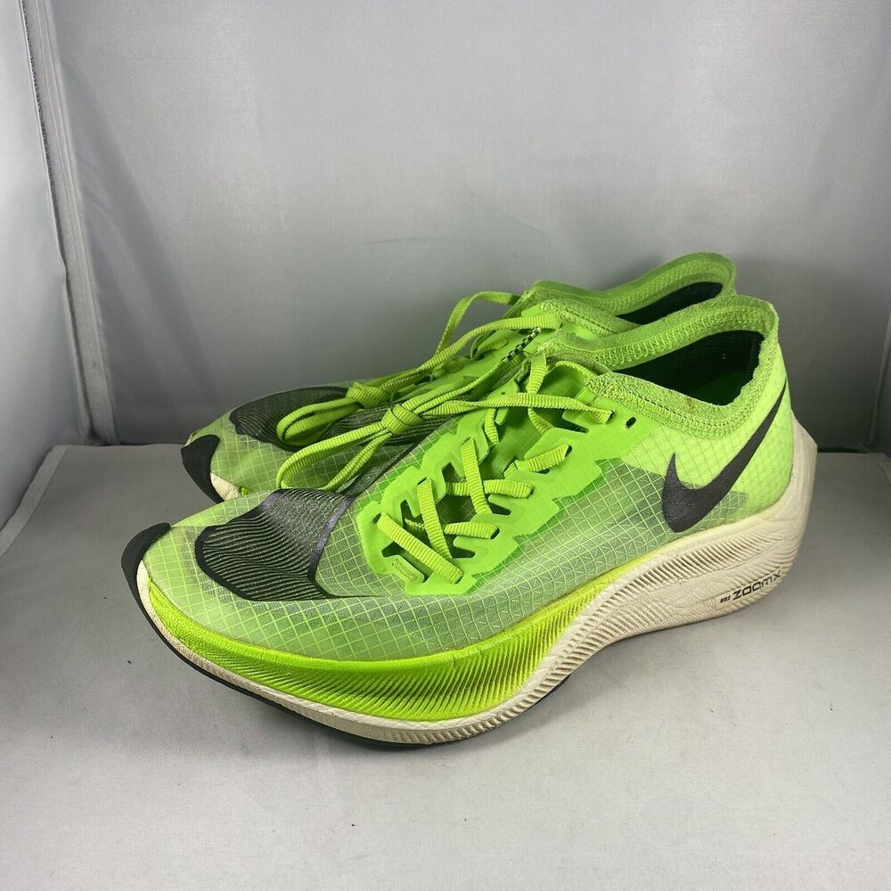 Nike ZoomX Vaporfly NEXT% Electric Green/Black AO4568-300 Men Size 6.5 / Women 8